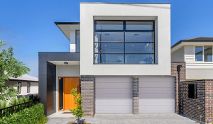 Broadway Front Elevation Garage