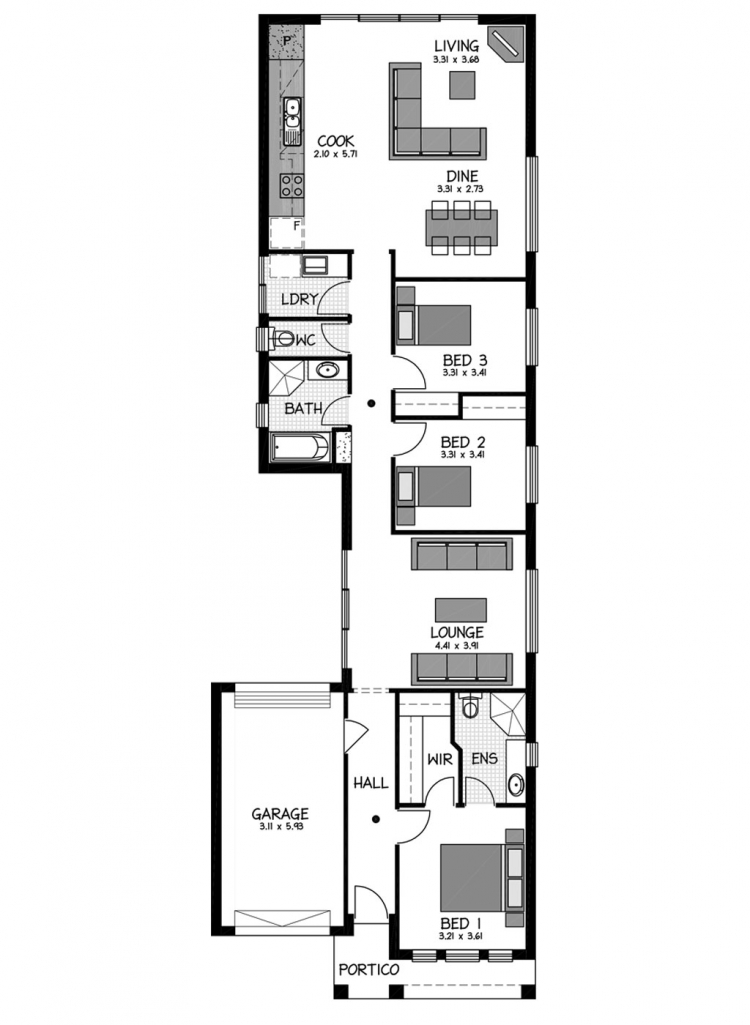 Rossdale Homes Ascot Terrace Floor plan