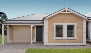 Ashbourne front elevation bullnose verandah custom