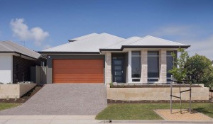 Byron front elevation Byron Loft Double Storey Custom Home Builder Adelaide South Australia