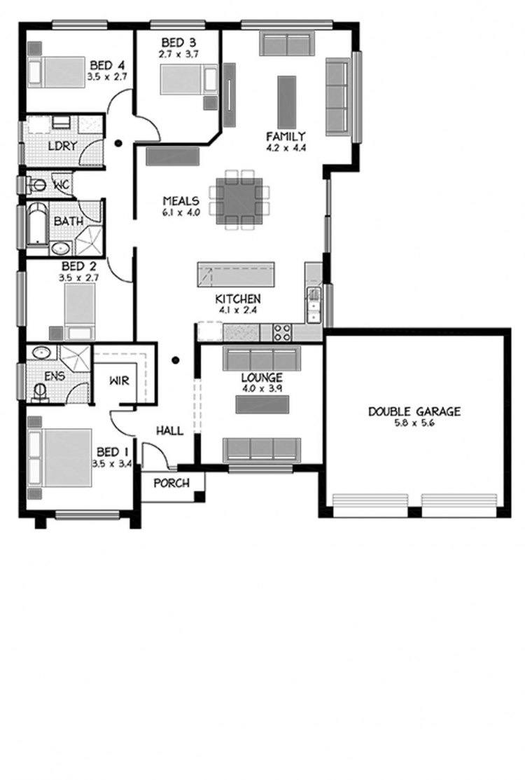 Rossdale Homes Chifley Floor plan
