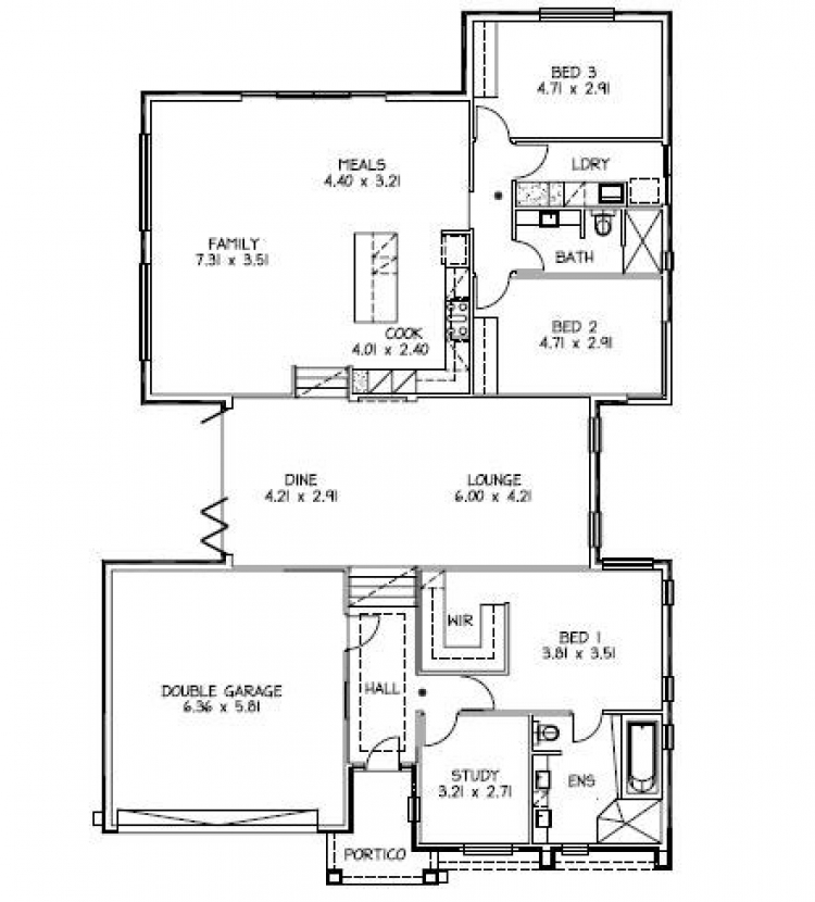 Rossdale Homes Morriset Floor plan