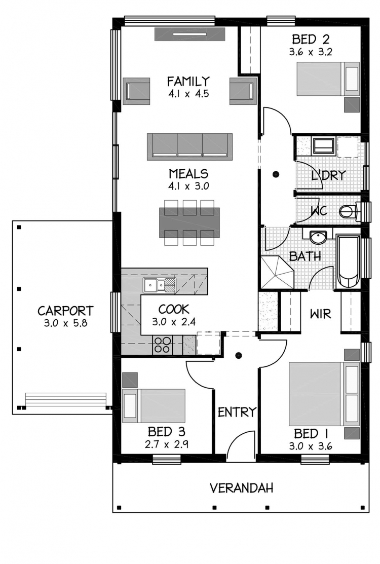 Rossdale Homes Norwood Floor plan
