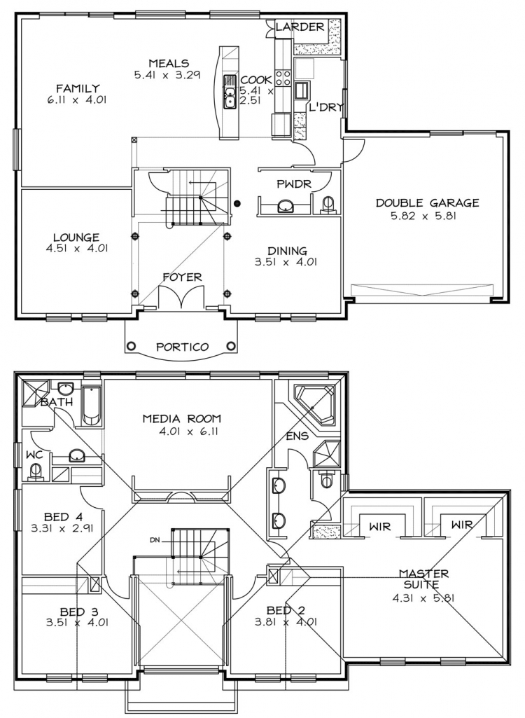 Rossdale Homes Wellington Floor plans