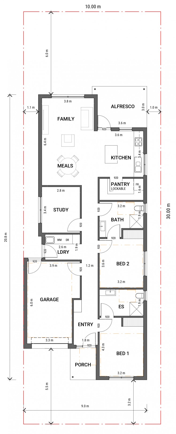 Floor Plan ROBINA IL A3 290823