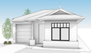 Front Facade Lot 1 and 2 Whaler Road Seaford