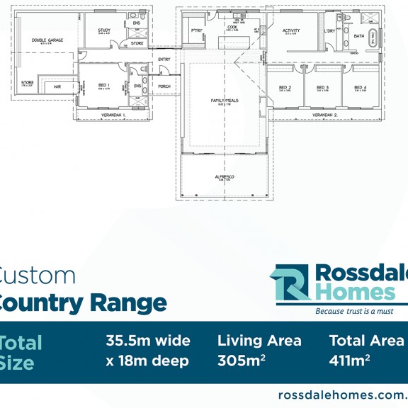 Inglewood Custom Country Range Handouts Sketch