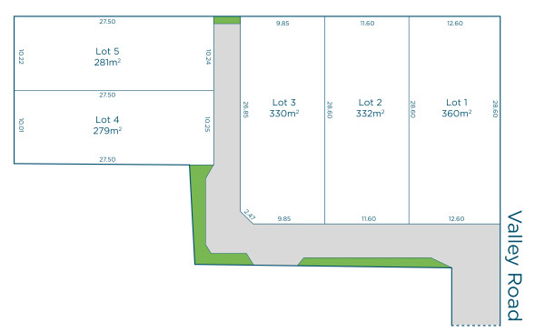 Valley Road Hope Valley Site Plan