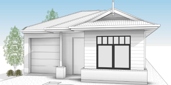 Front Facade Lot 1 and 2 Whaler Road Seaford