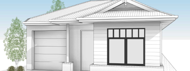 Front Facade Lot 1 and 2 Whaler Road Seaford